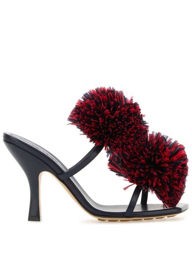 Bottega Veneta Sandals with pom poms 778161 VBSDH 4355