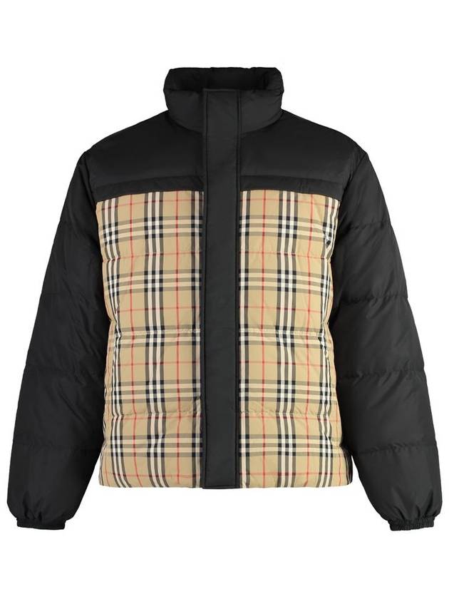 Burberry Men's Reversible Down Padding Beige Black