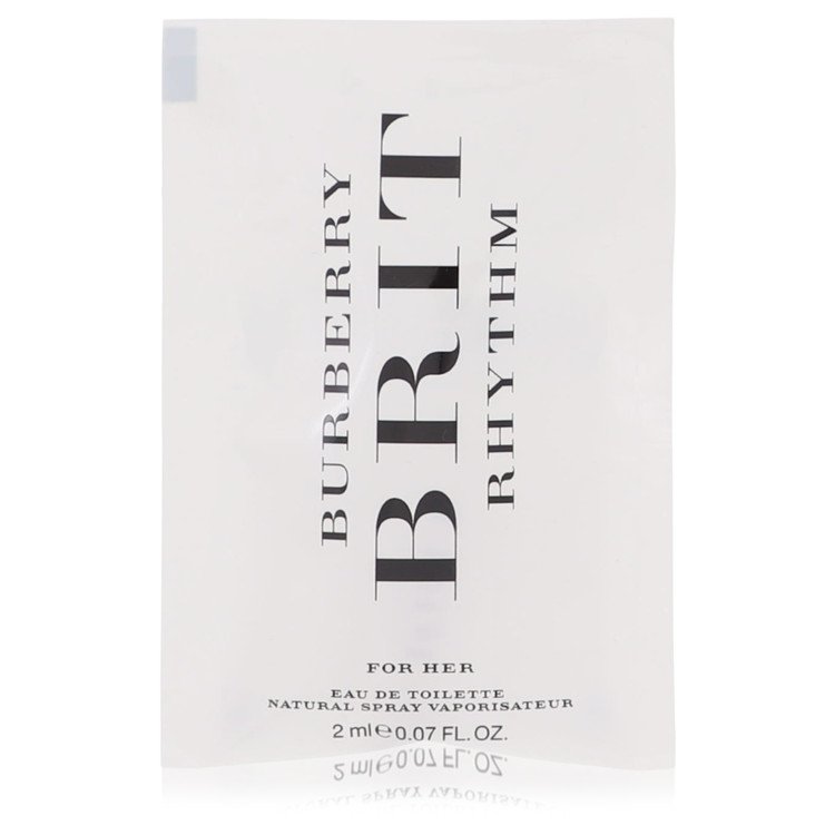 2pcs Combo Burberry Brit Rhythm by Burberry Vial (sample) .06 oz for Women