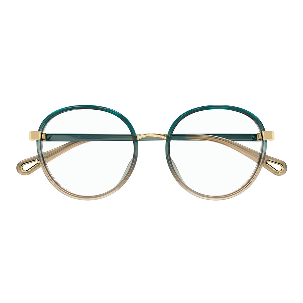 Chloe CH 0033O 006 51mm Womens Round Eyeglasses 51mm