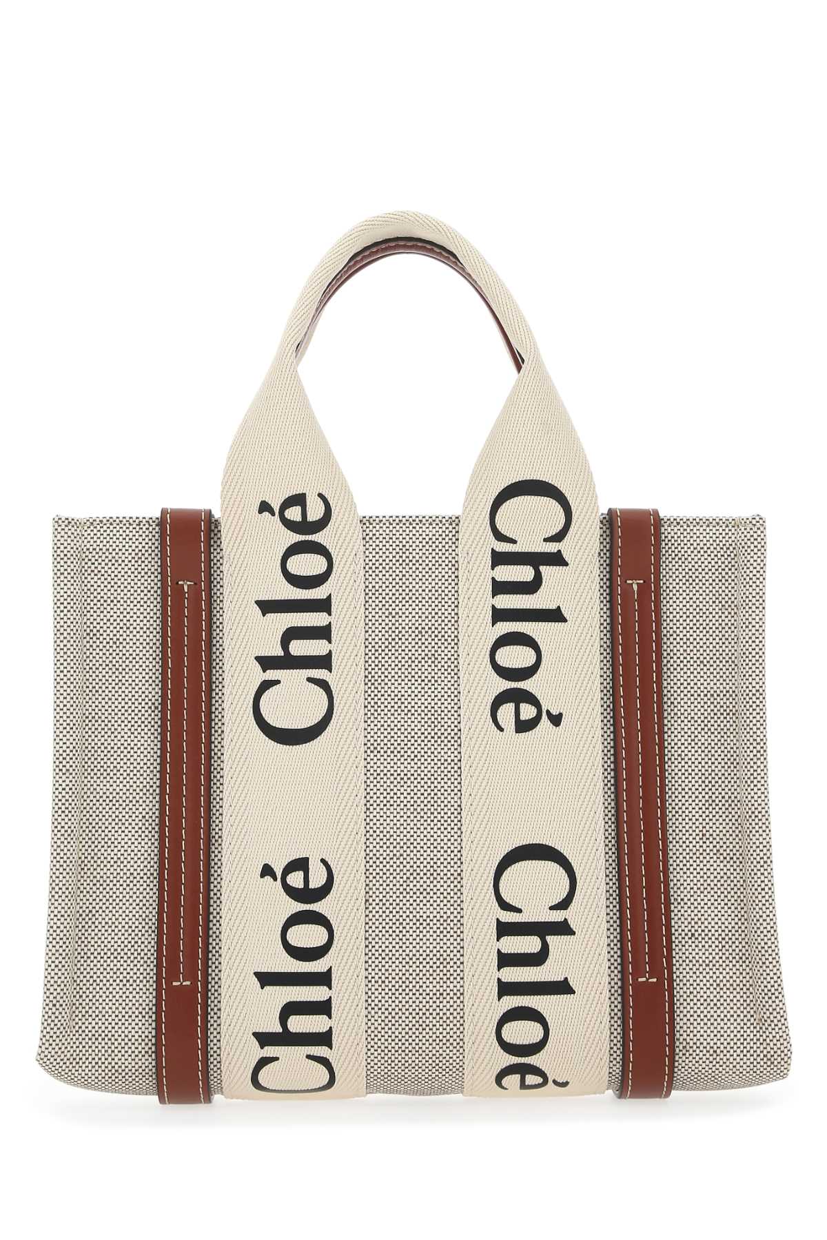 Chloe Women Multicolor Fabric Small Woody Shopping Bag