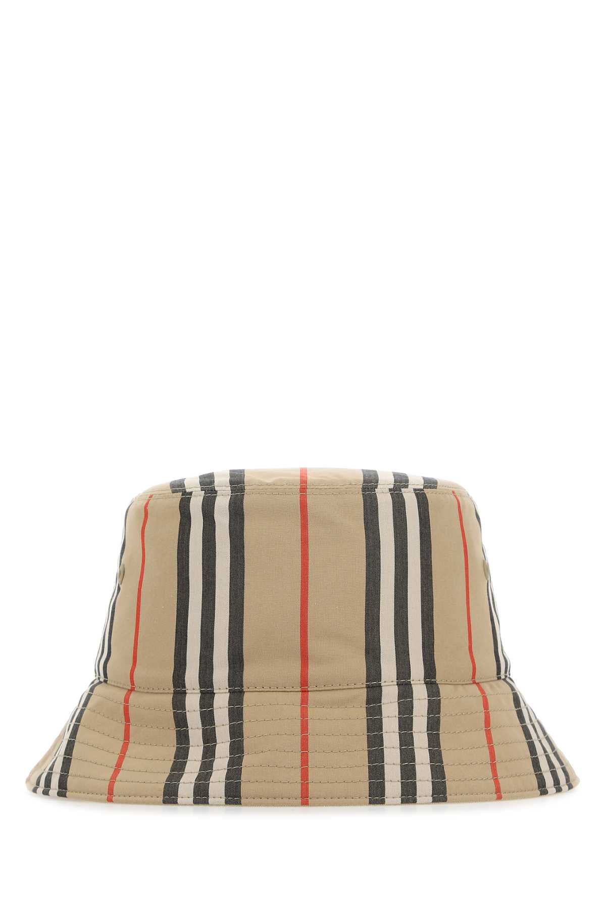 Burberry Women Embroidered Cotton Hat