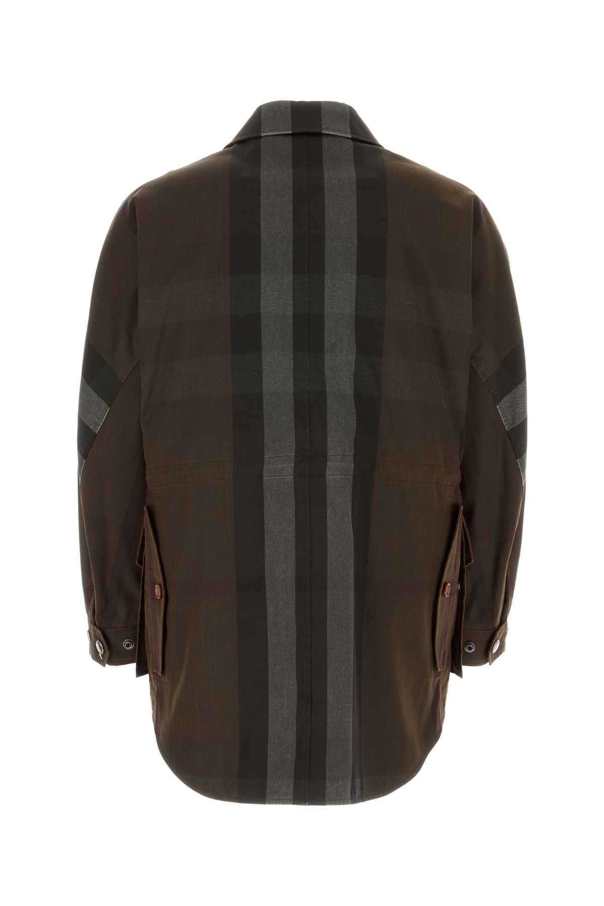 Burberry Men Embroidered Polyester Blend Jacket