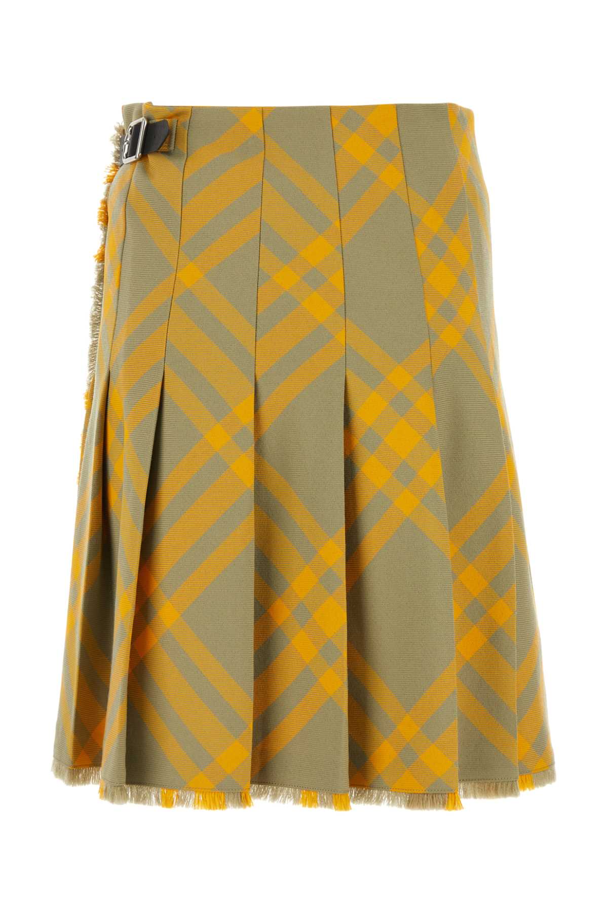 Burberry Women Embroidered Silk Skirt