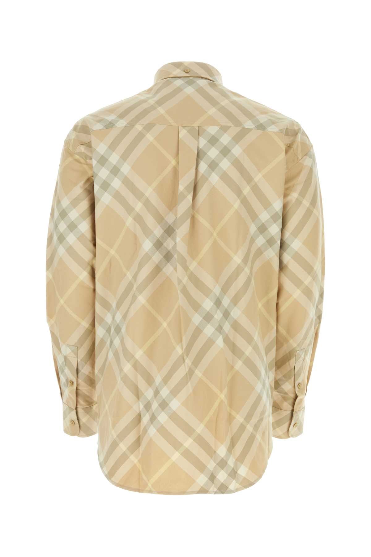 Burberry Men Printed Twill Shirt