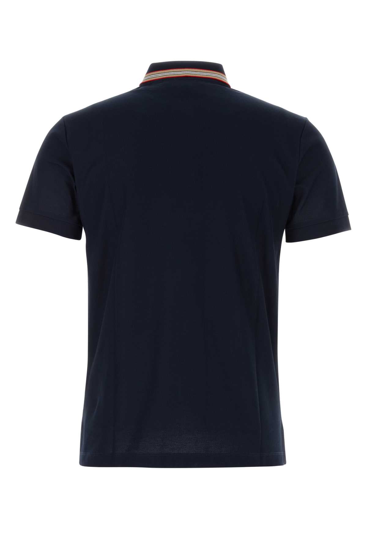 Burberry Men Midnight Blue Piquet Polo Shirt