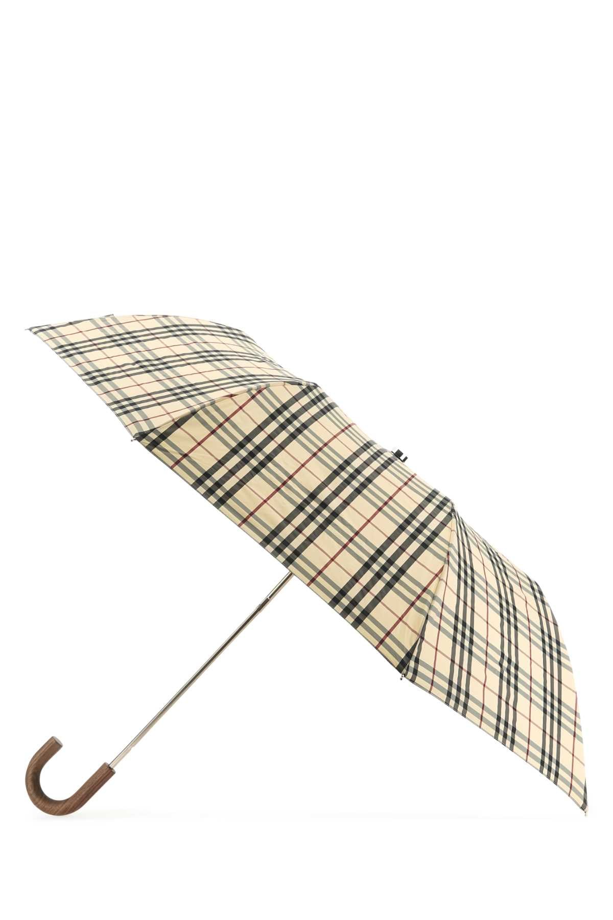 Burberry Unisex Printed Nylon Umbrella