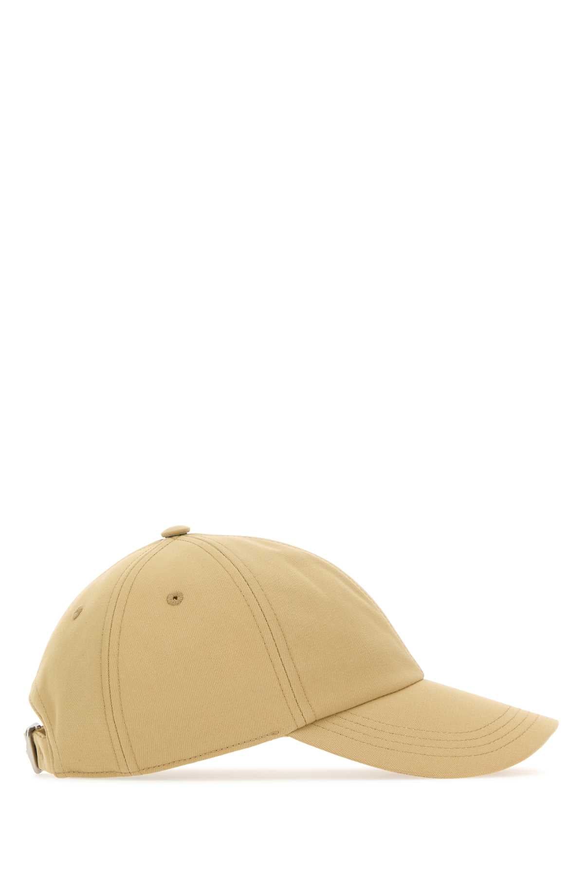 Burberry Women Beige Polyester Blend Baseball Cap