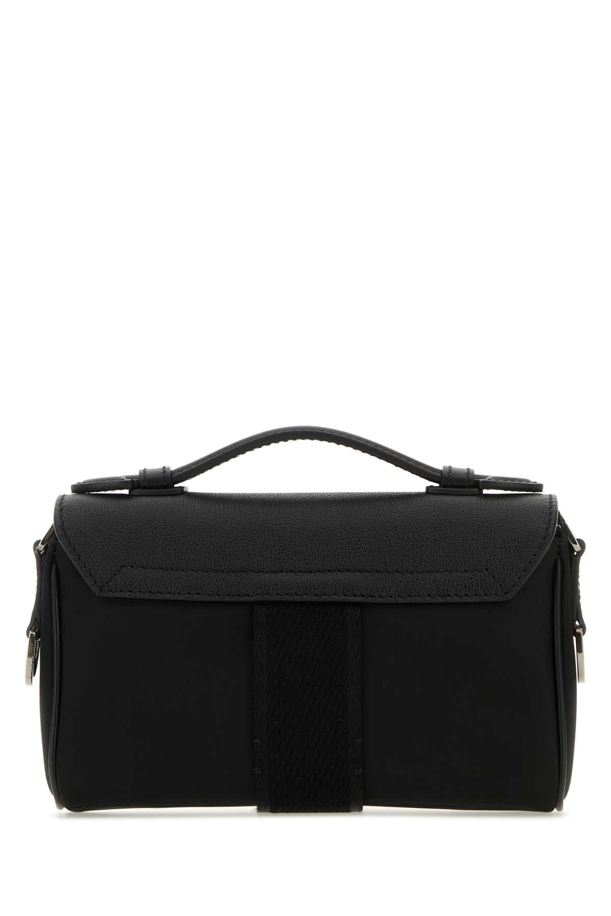 Dolce & Gabbana Men Black Leather Handbag