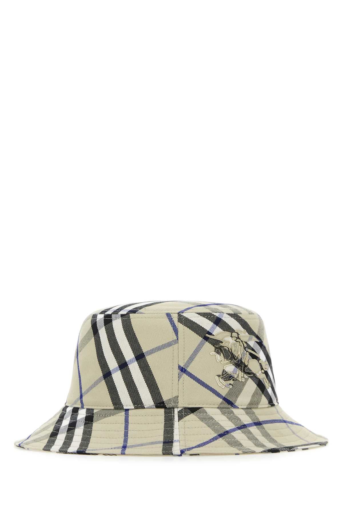 Burberry Men Printed Polyester Blend Bucket Hat
