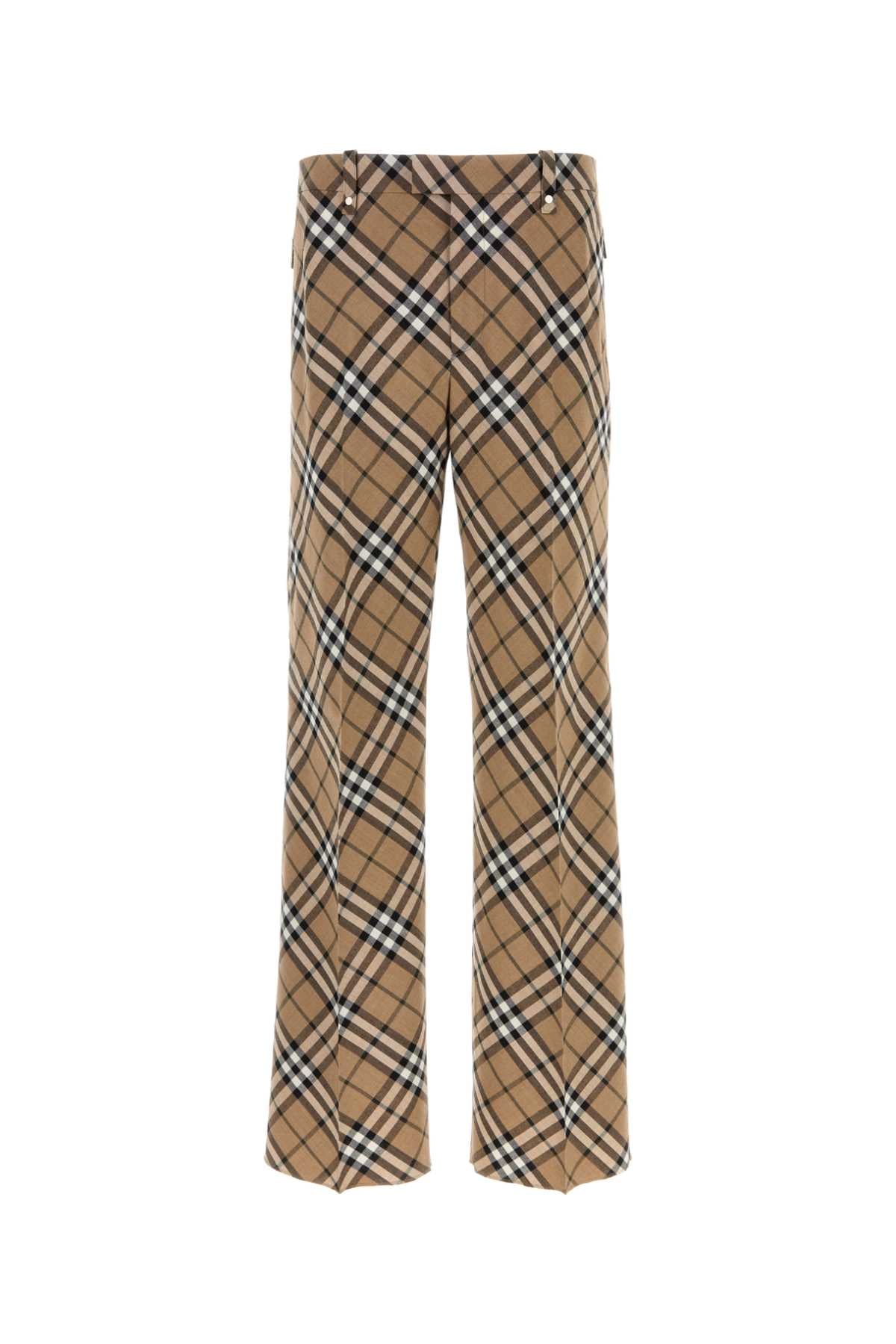 Burberry Men Embroidered Polyester Blend Pant