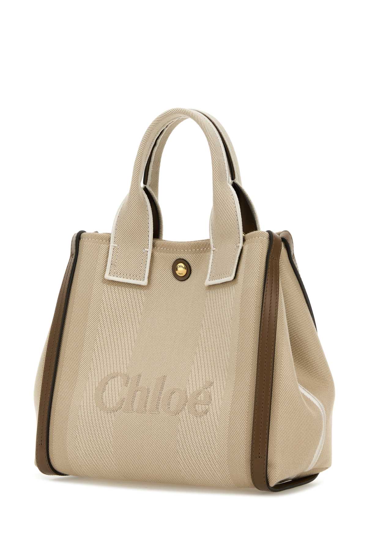 Chloe Women Multicolor Canvas Small Chloe Carry Shopping Bag