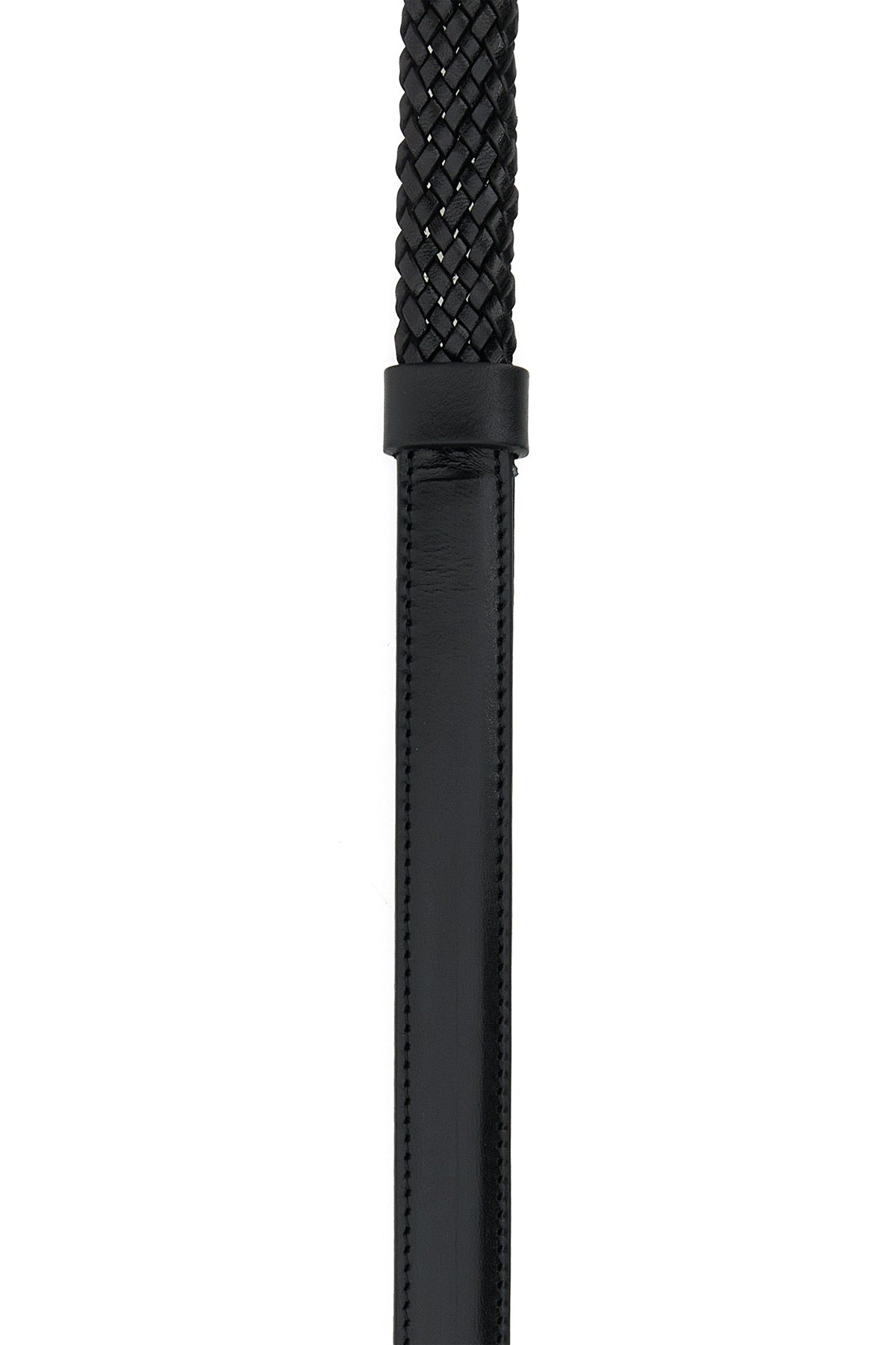 Dolce & Gabbana Men Black Leather Belt