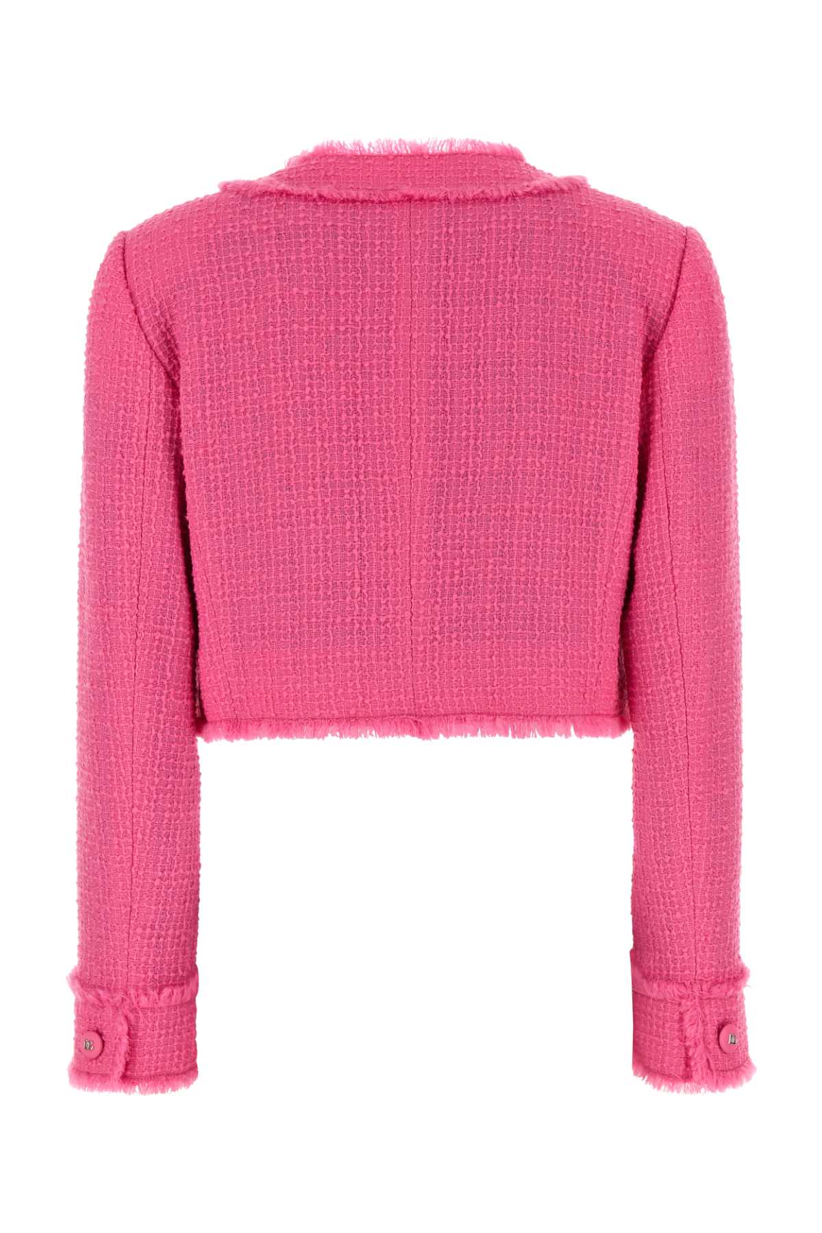 Dolce & Gabbana Women Fuchsia Tweed Blazer