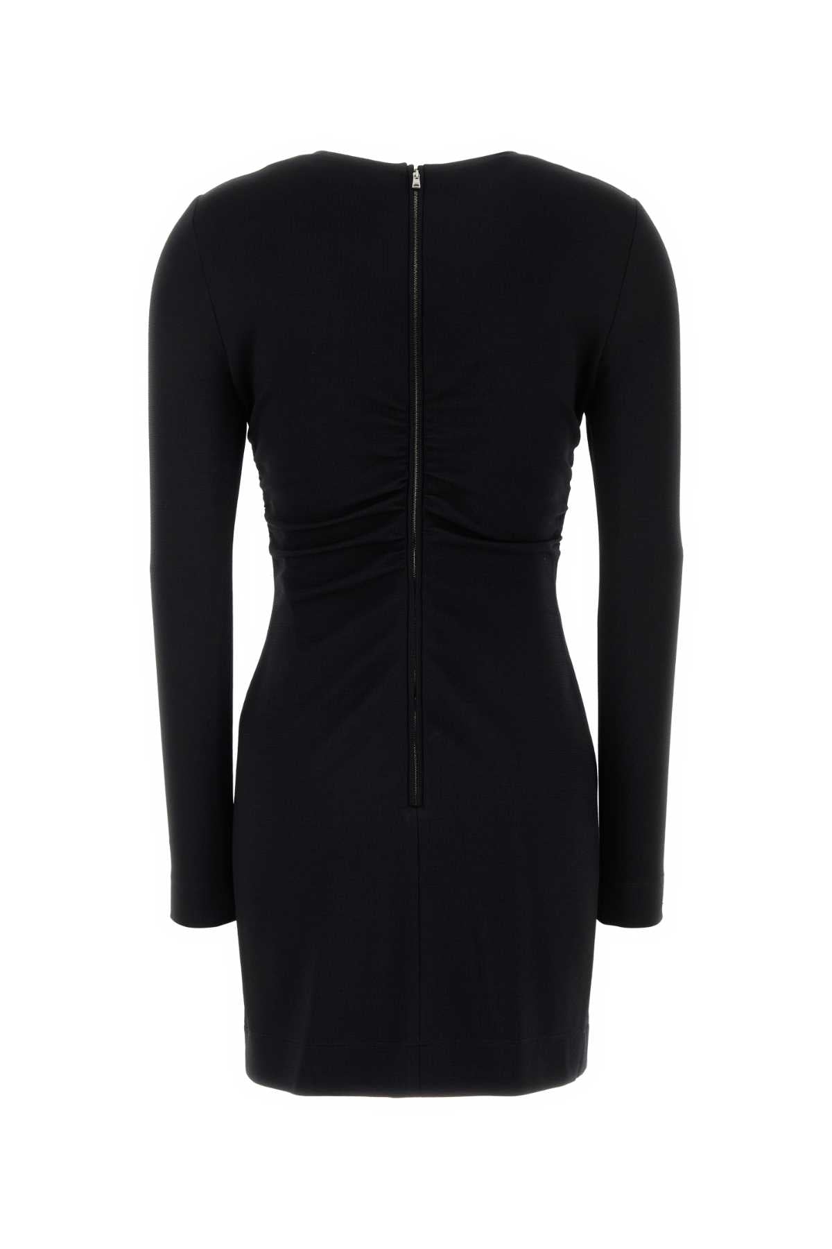 Dolce & Gabbana Women Black Stretch Viscose Blend Dres