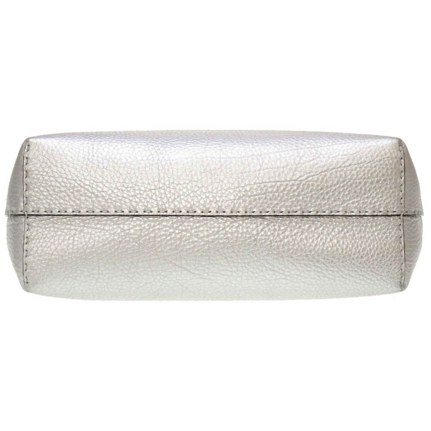 FENDI leather silver 8BH257 tote bag