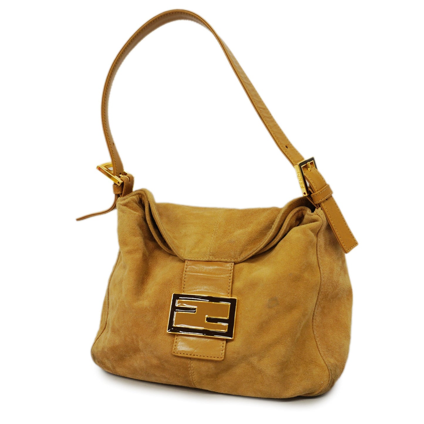 FENDIAuth Handbag Women's Leather Handbag Beige