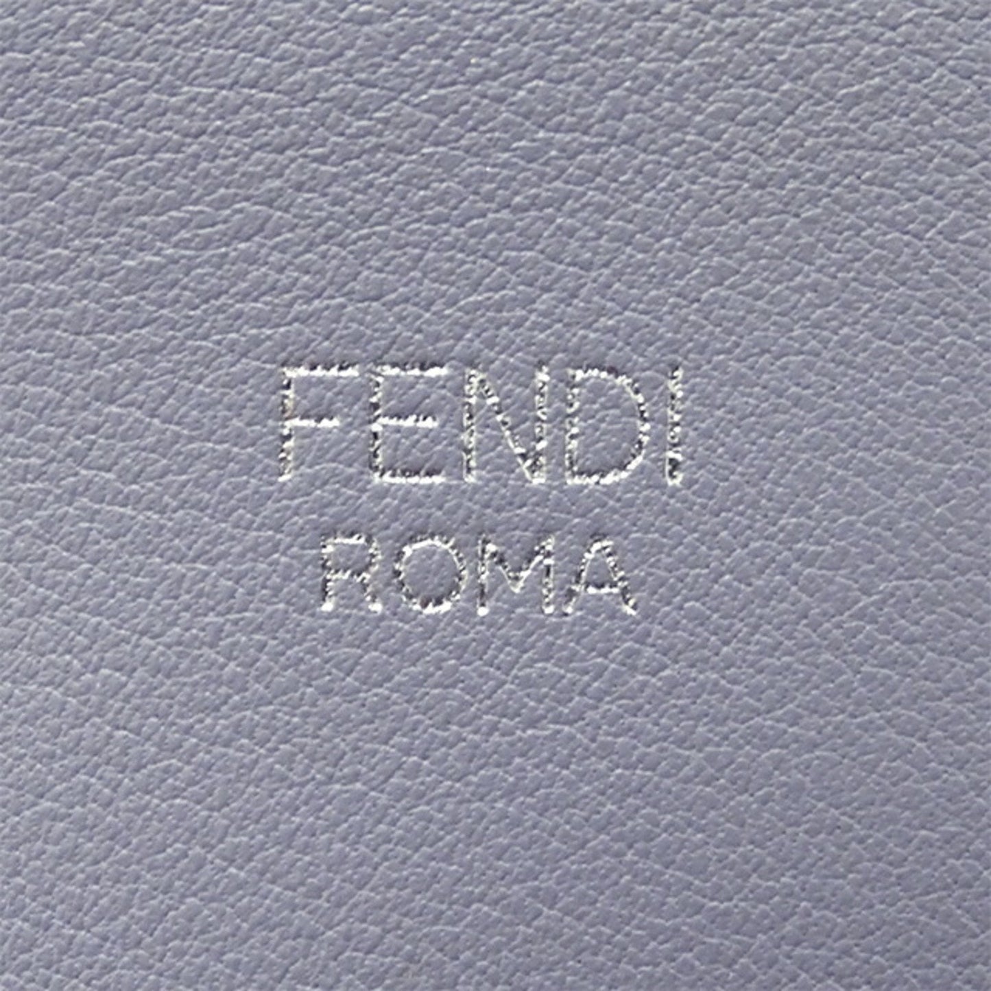 FENDI bag ladies visor way rucksack leather lavender 8BZ038