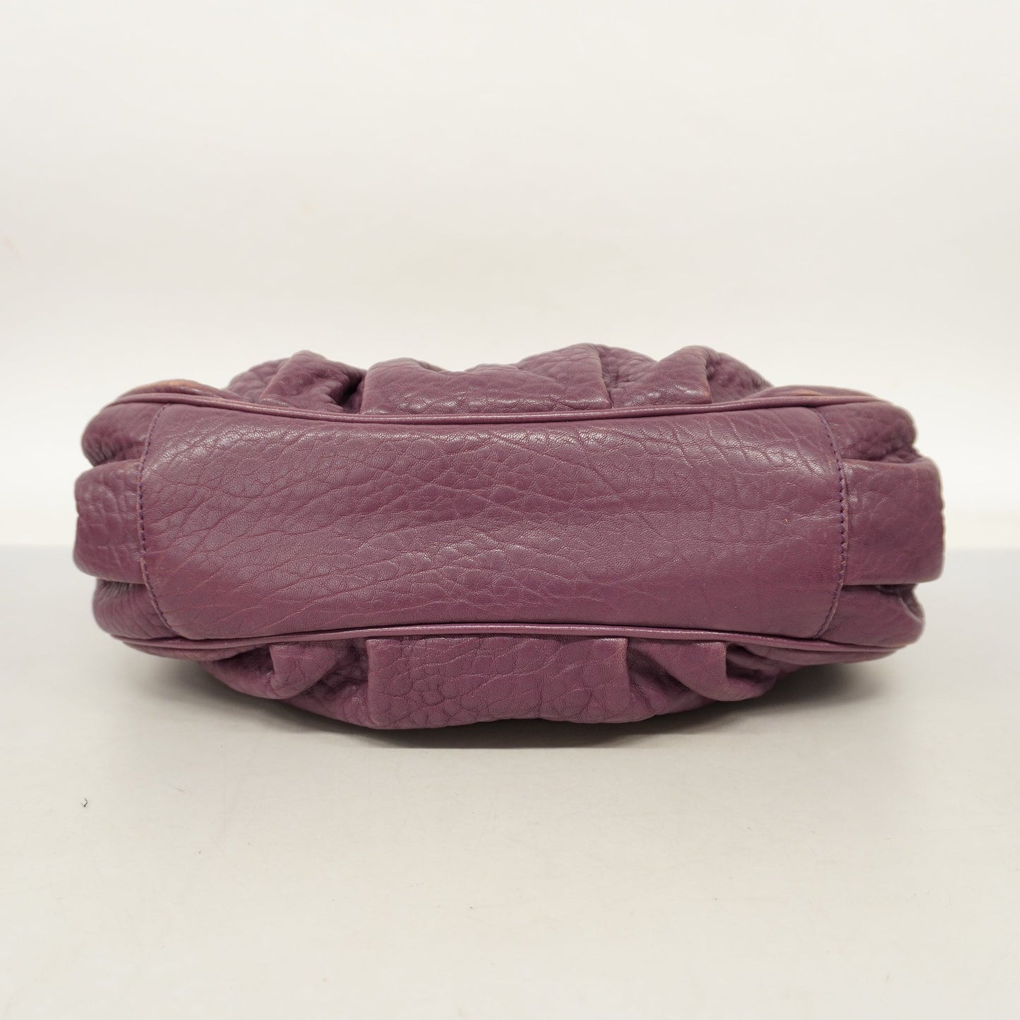 FENDIAuth Tote Bag Women's Leather Tote Bag Purple