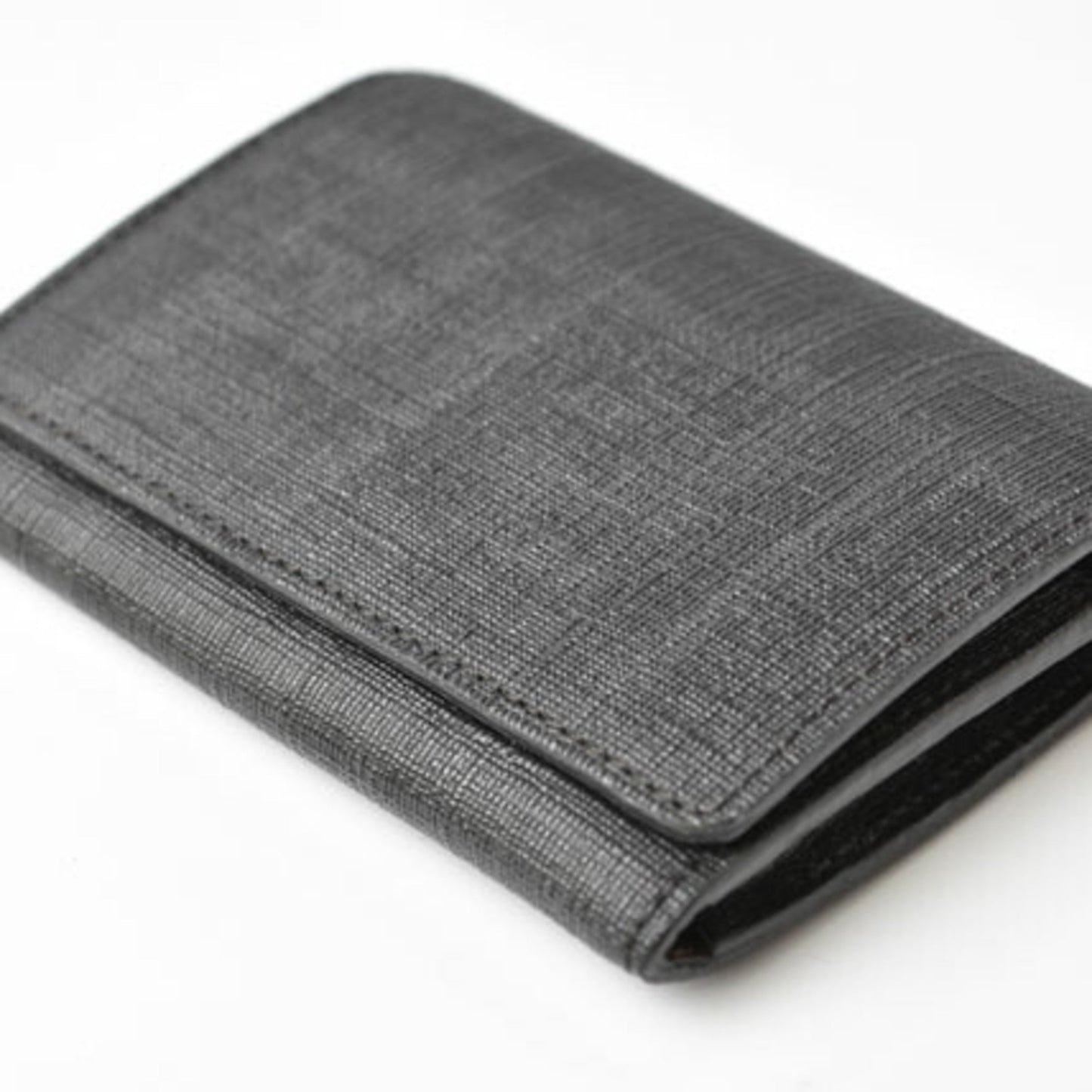FENDI card case coin coated canvas FF Zucca black