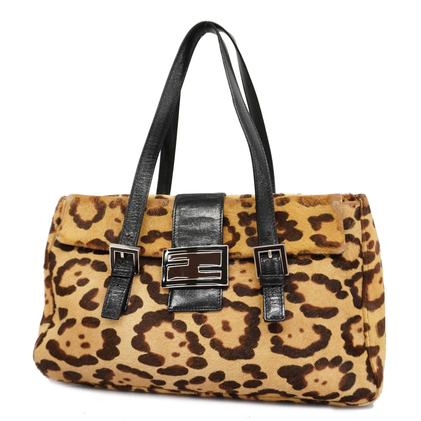FENDIAuth Mamma Bucket Harako Women's Handbag Black,Brown
