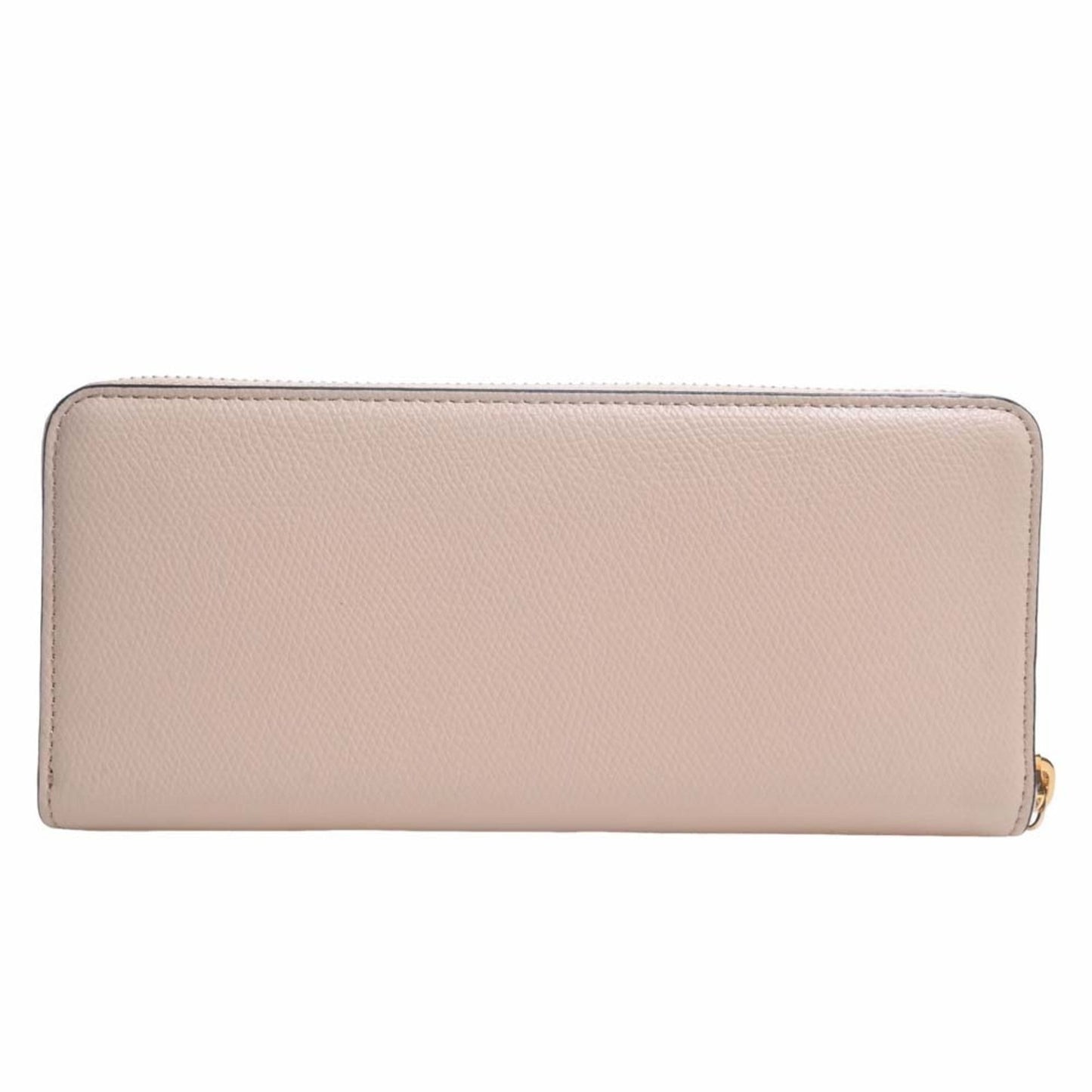 FENDI F's Leather Long Wallet 8M0406 Pink Ladies