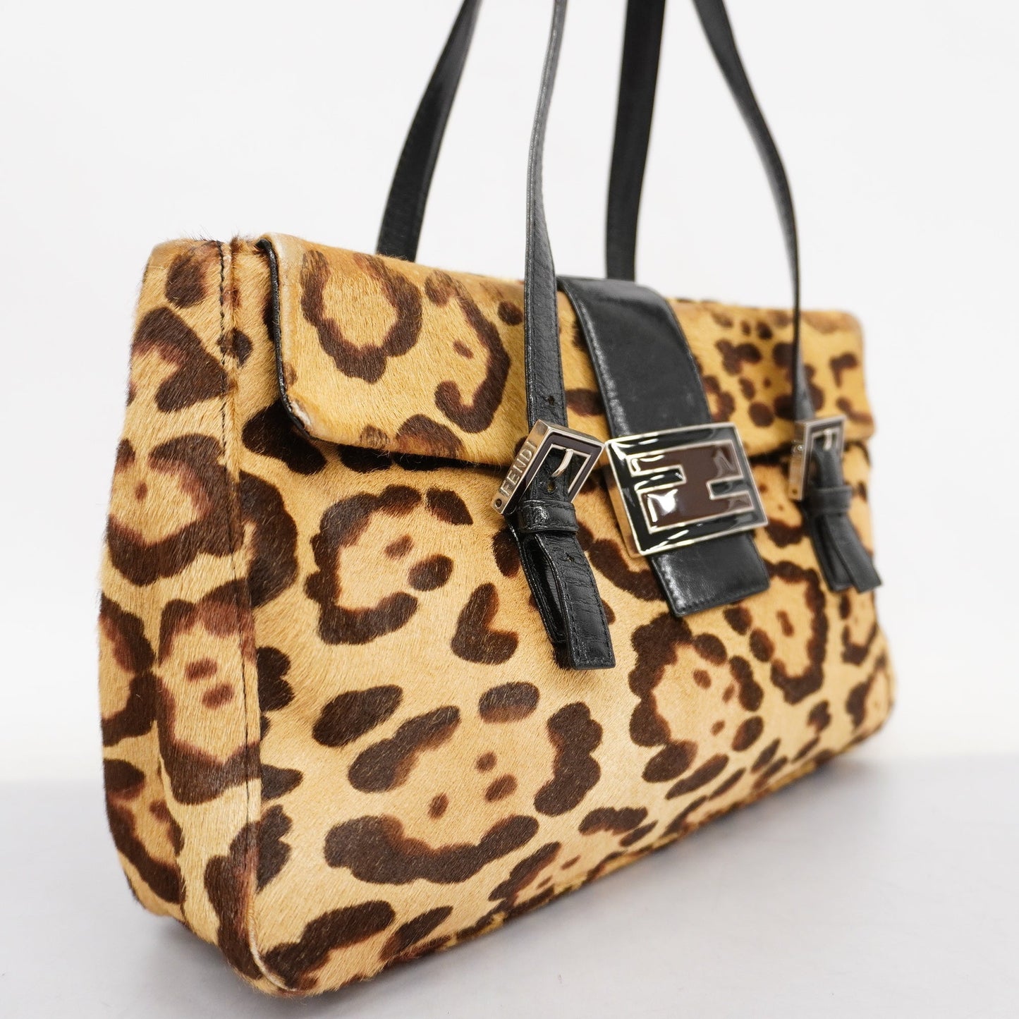 FENDIAuth Mamma Bucket Harako Women's Handbag Black,Brown
