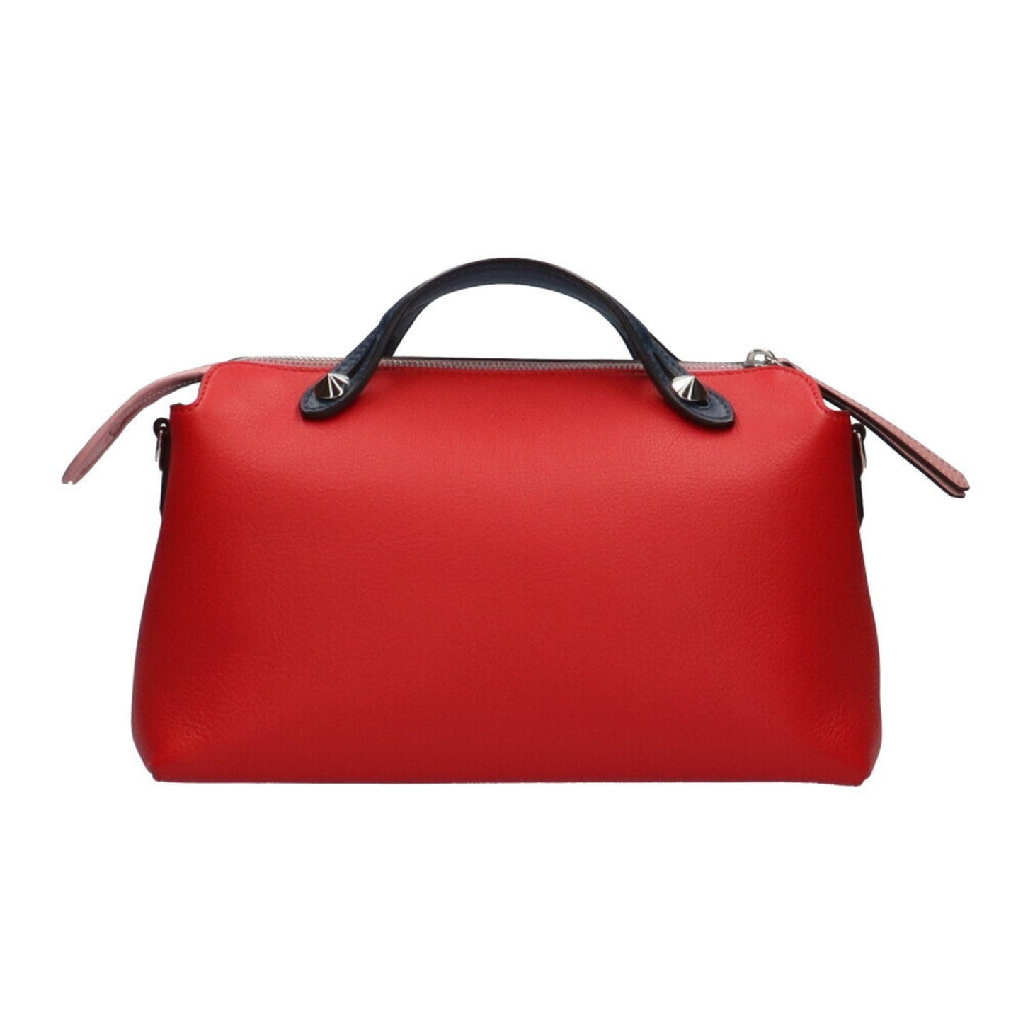 Fendi visor way shoulder bag leather red ladies