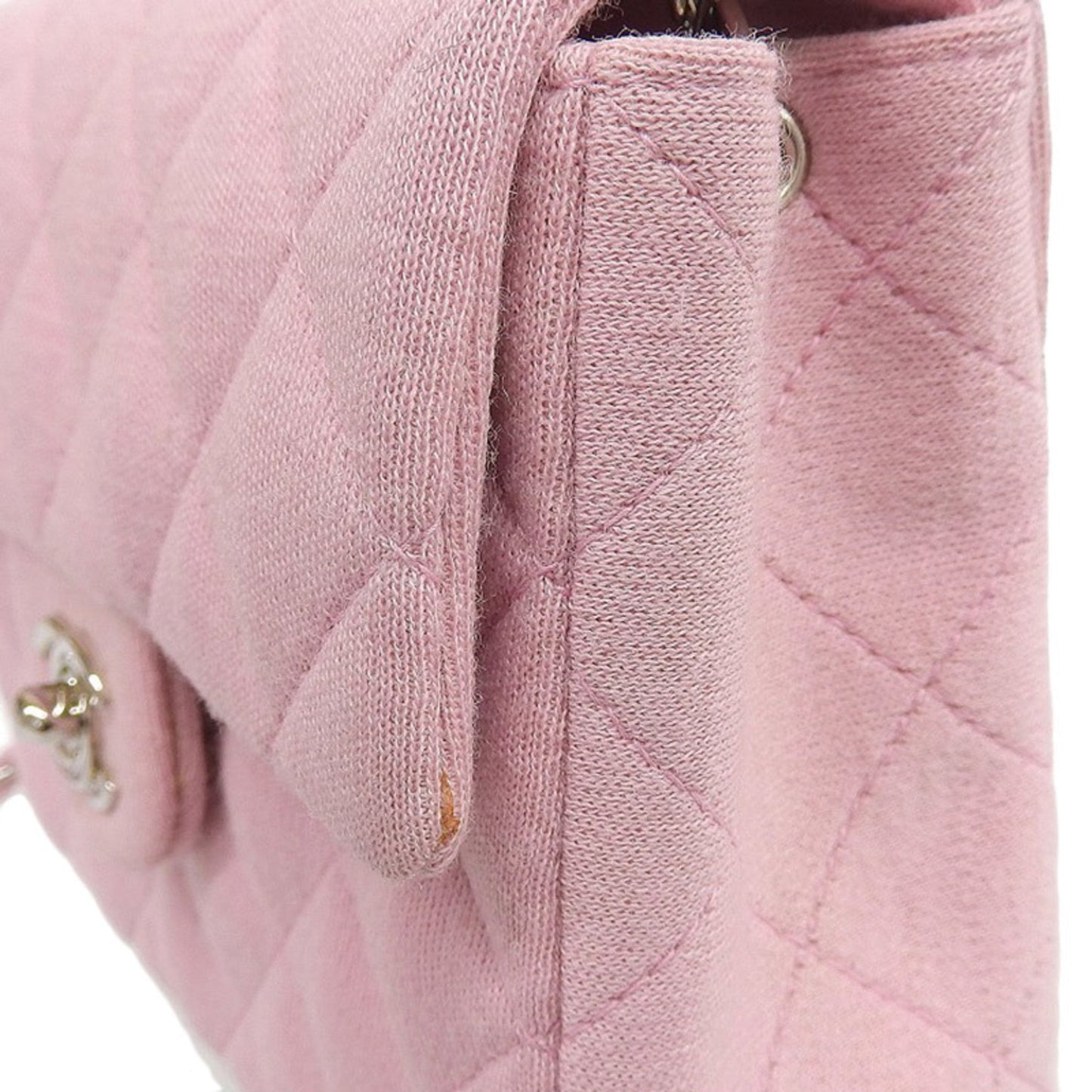 Chanel Bag Mini Matrasse Chain Shoulder Cotton Single Pink