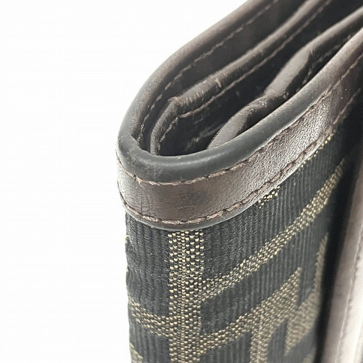 FENDI Zucca pattern 30858 wallet tri-fold men's