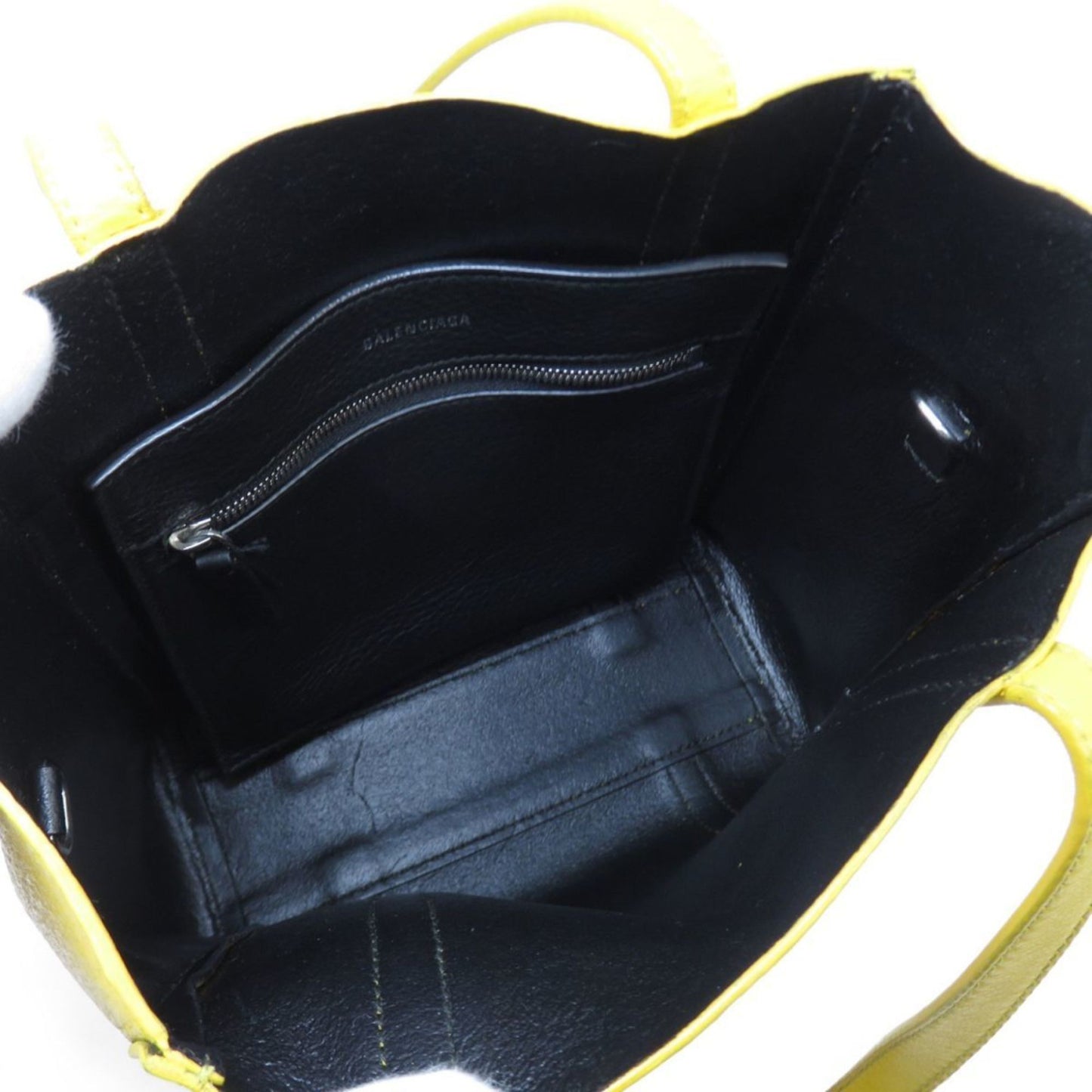 Balenciaga Yellow Shoulder Bag Tote Bag ()