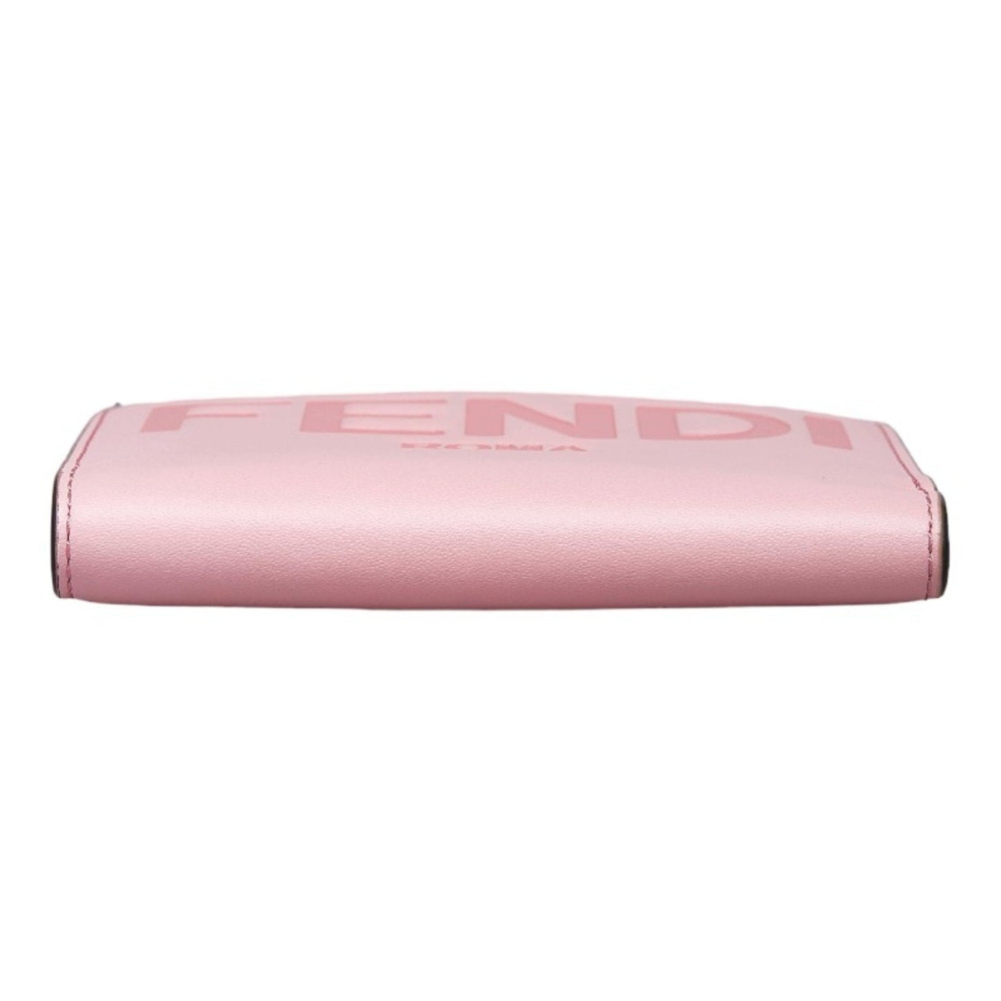 FENDI bifold wallet 8M0447 pink leather ladies