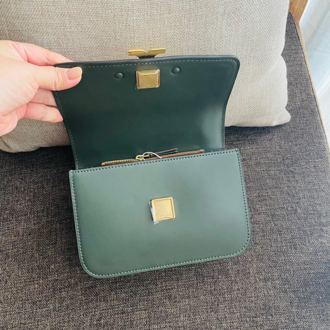 Celine TRIPHOME BOX 18 CALFSKIN SEA GREEN