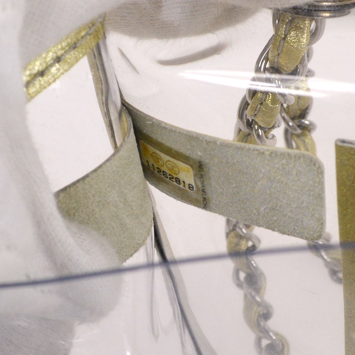 CHANEL 2006-2008 PVC Classic Single Flap Bag Large