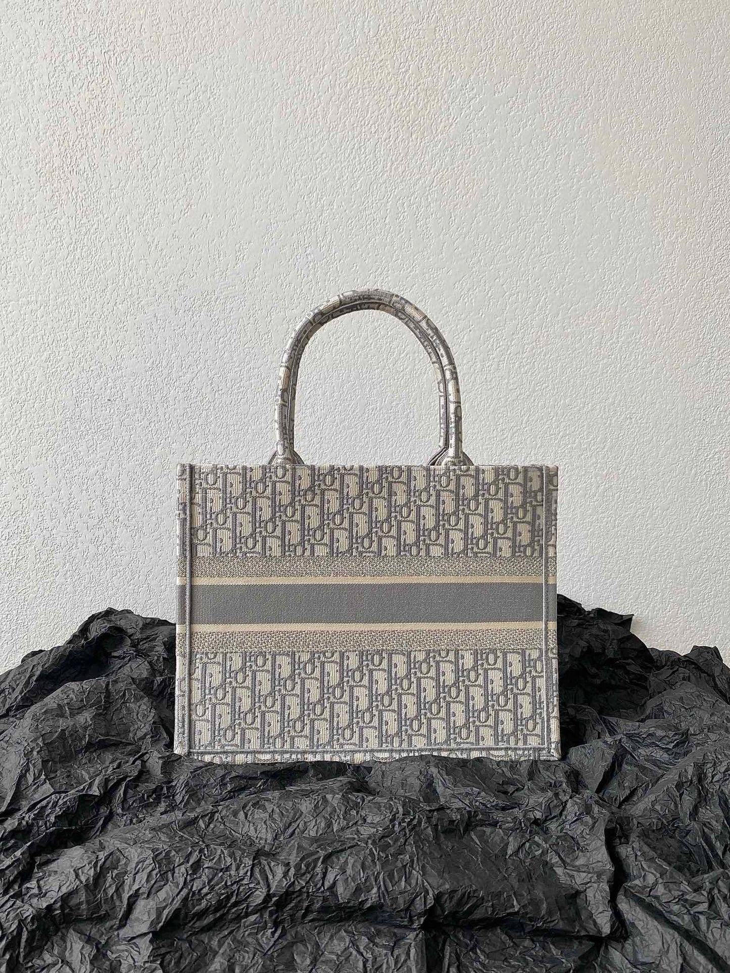 DIOR Medium Book Tote 36cm Grey