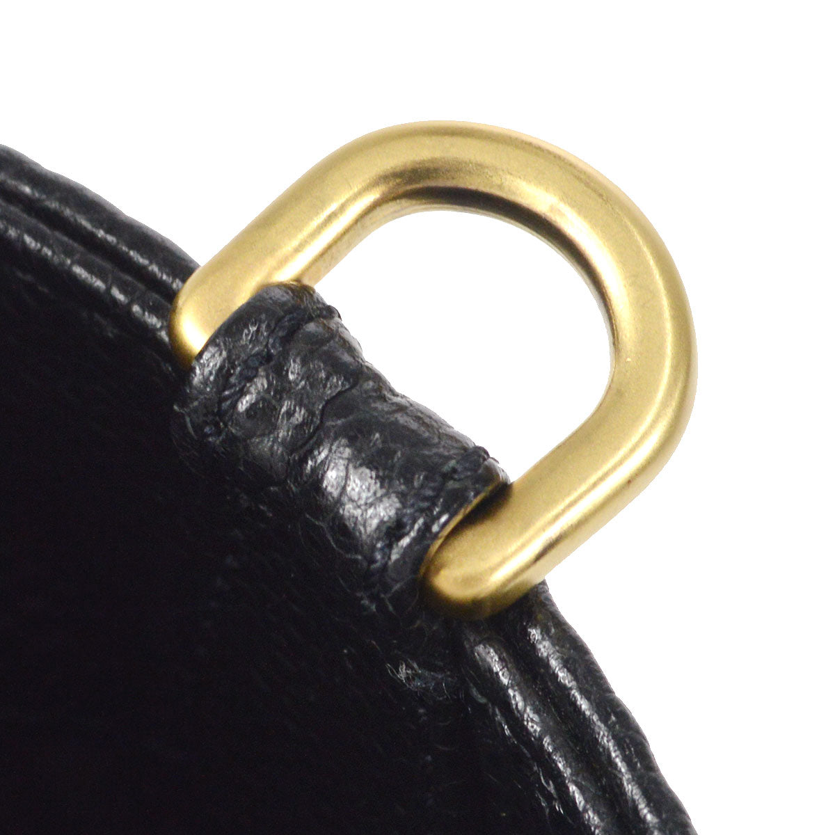 CHANEL 2way Shoulder Handbag Black Caviar