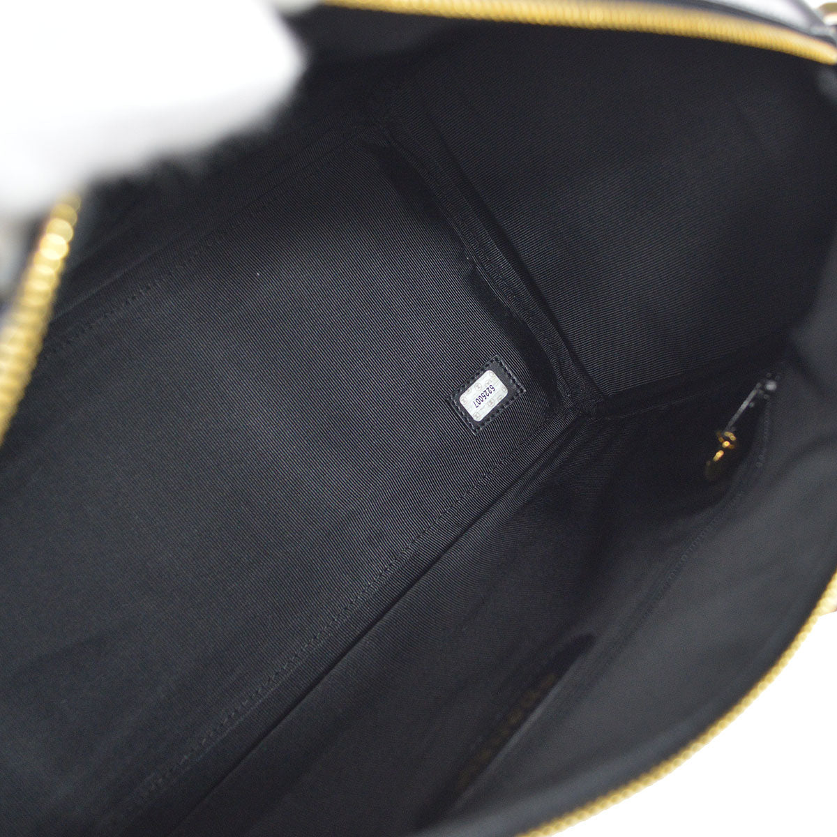 CHANEL 2way Shoulder Handbag Black