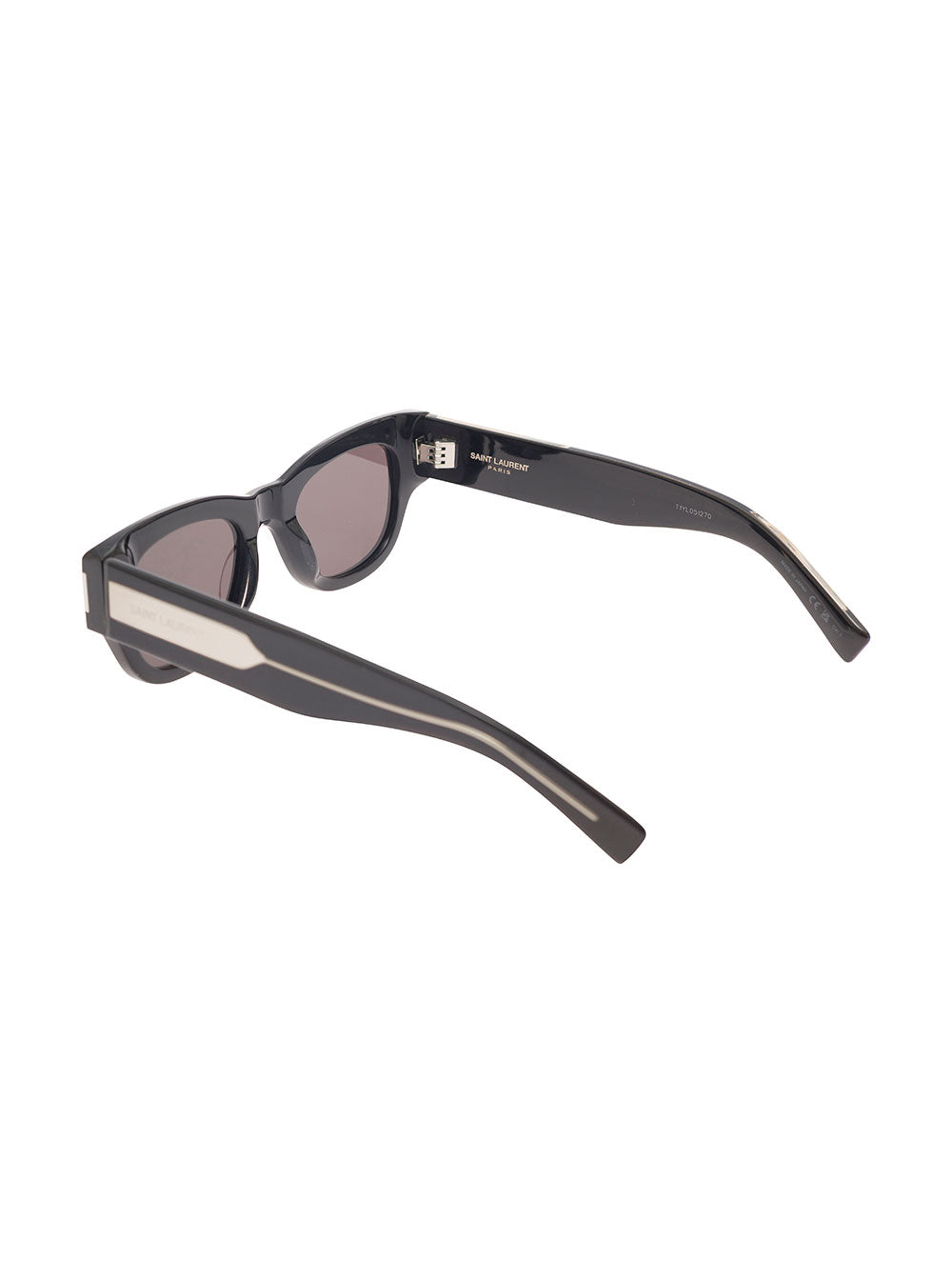 Saint Laurent Women Square-Frame Tinted Sunglasses In Black Acetate Woman