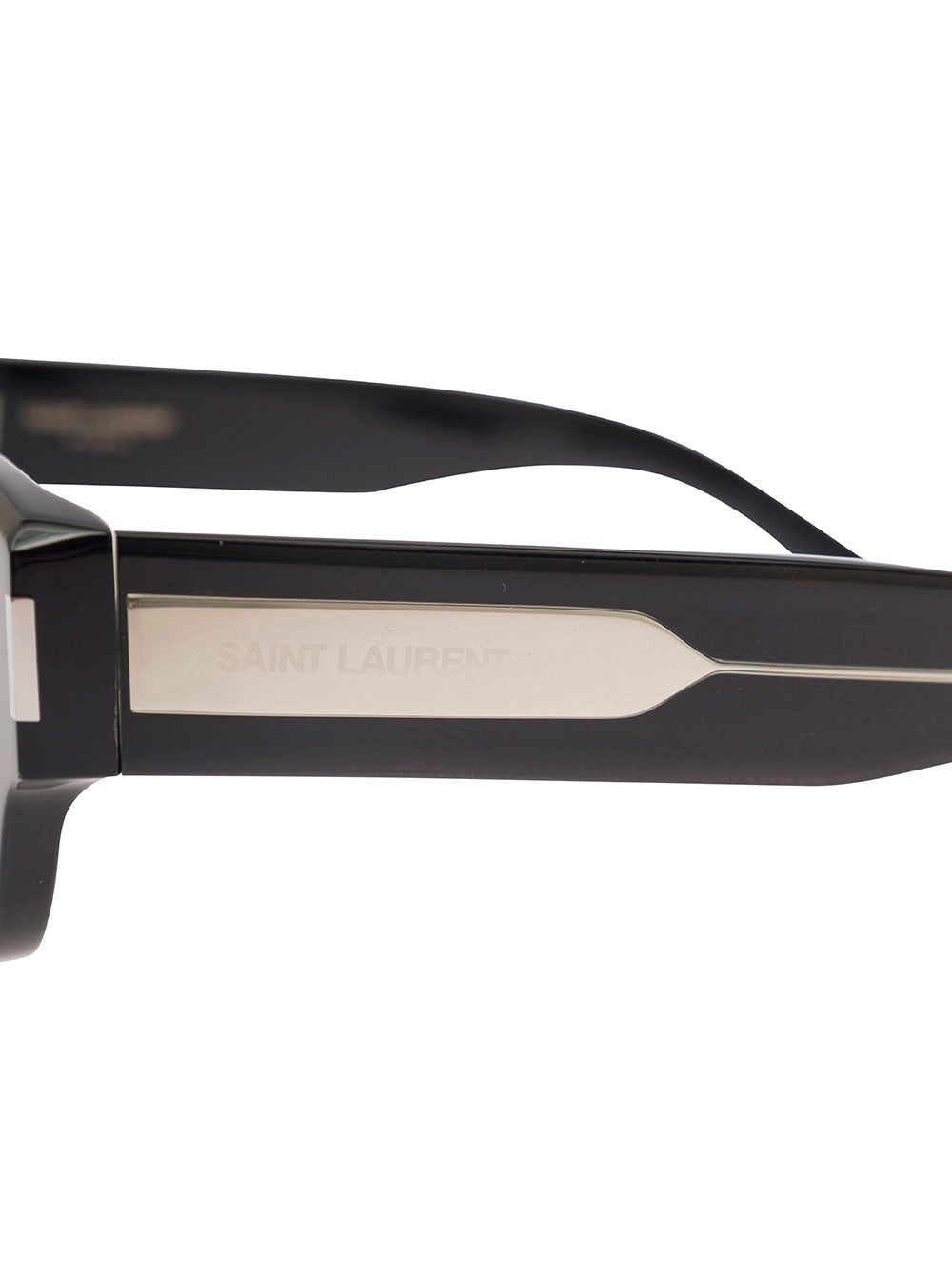 Saint Laurent Women Square-Frame Tinted Sunglasses In Black Acetate Woman