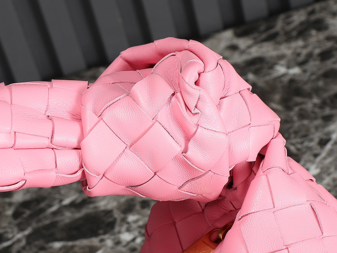 Bottega Veneta bv teen jodie 36cm pink lambskin