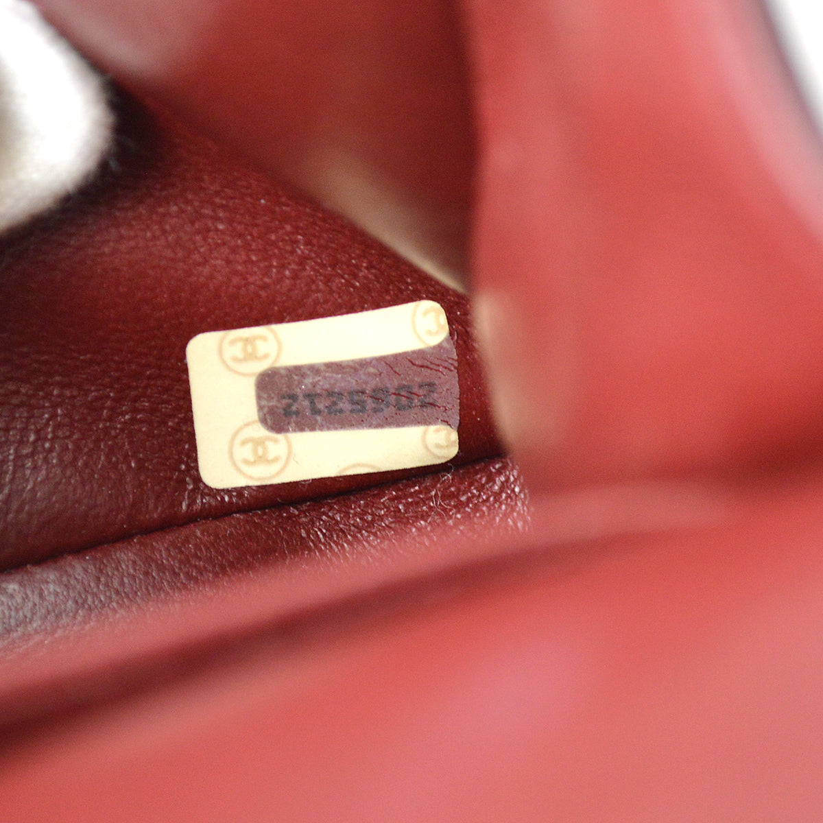 Chanel 1991-1994 Classic Double Flap Small Shoulder Bag Black Lambskin