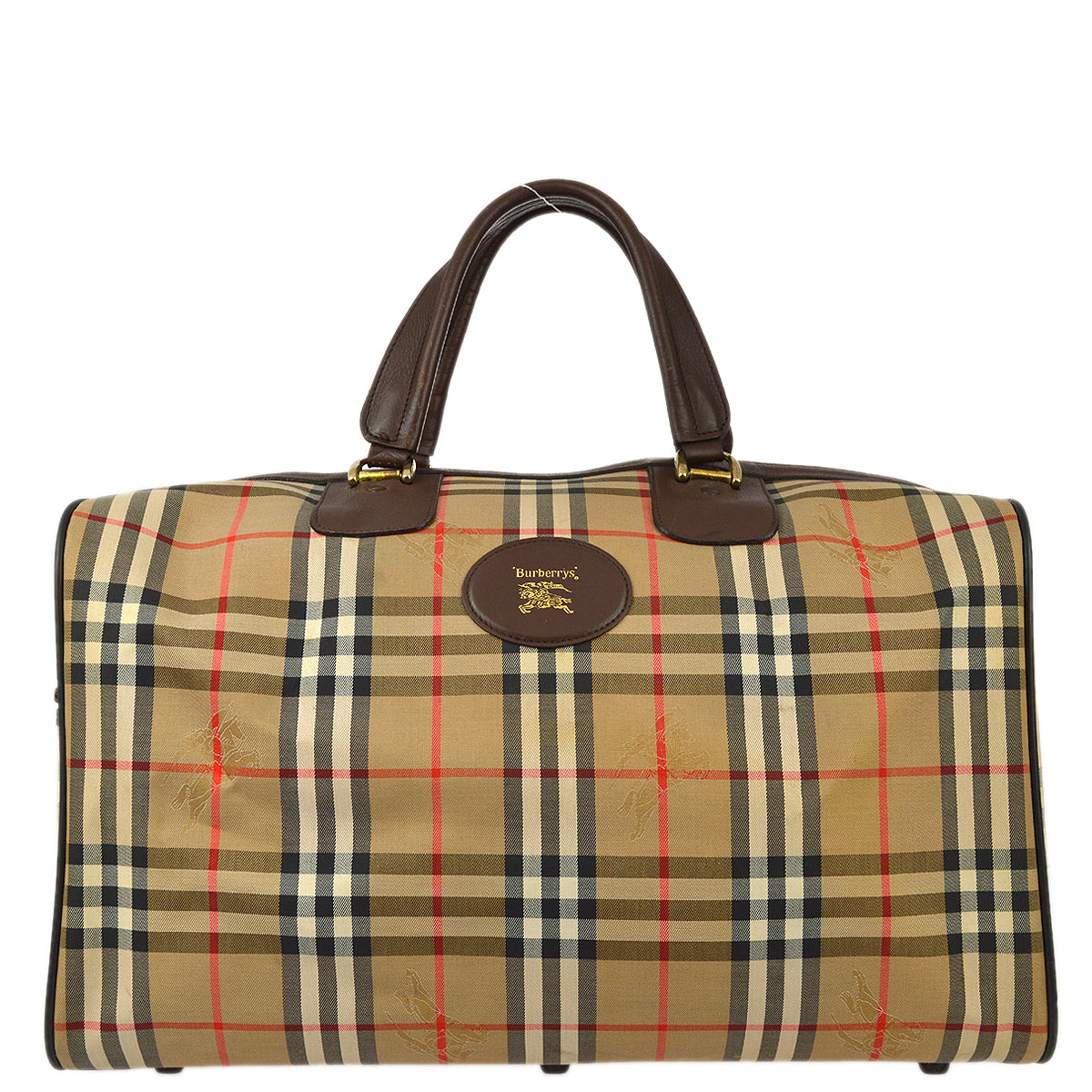 Burberrys Beige House Check Boston 45