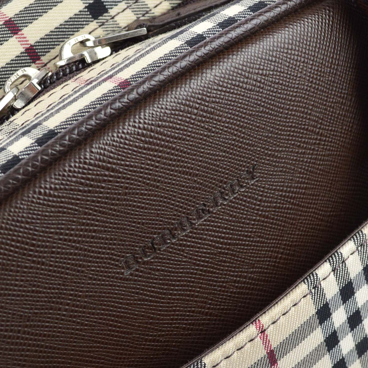 Burberry Beige Burberry Check Handbag