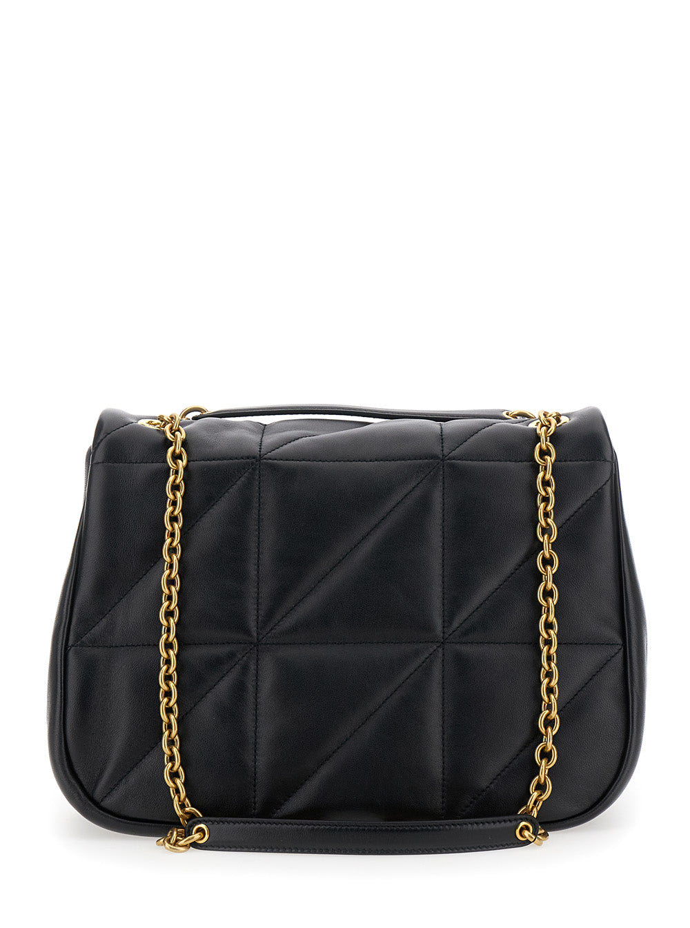 Saint Laurent Women 'Jamie 4.3 Medium' Black Crossbody Bag With Cassandre Logo On The Front In Leather Woman