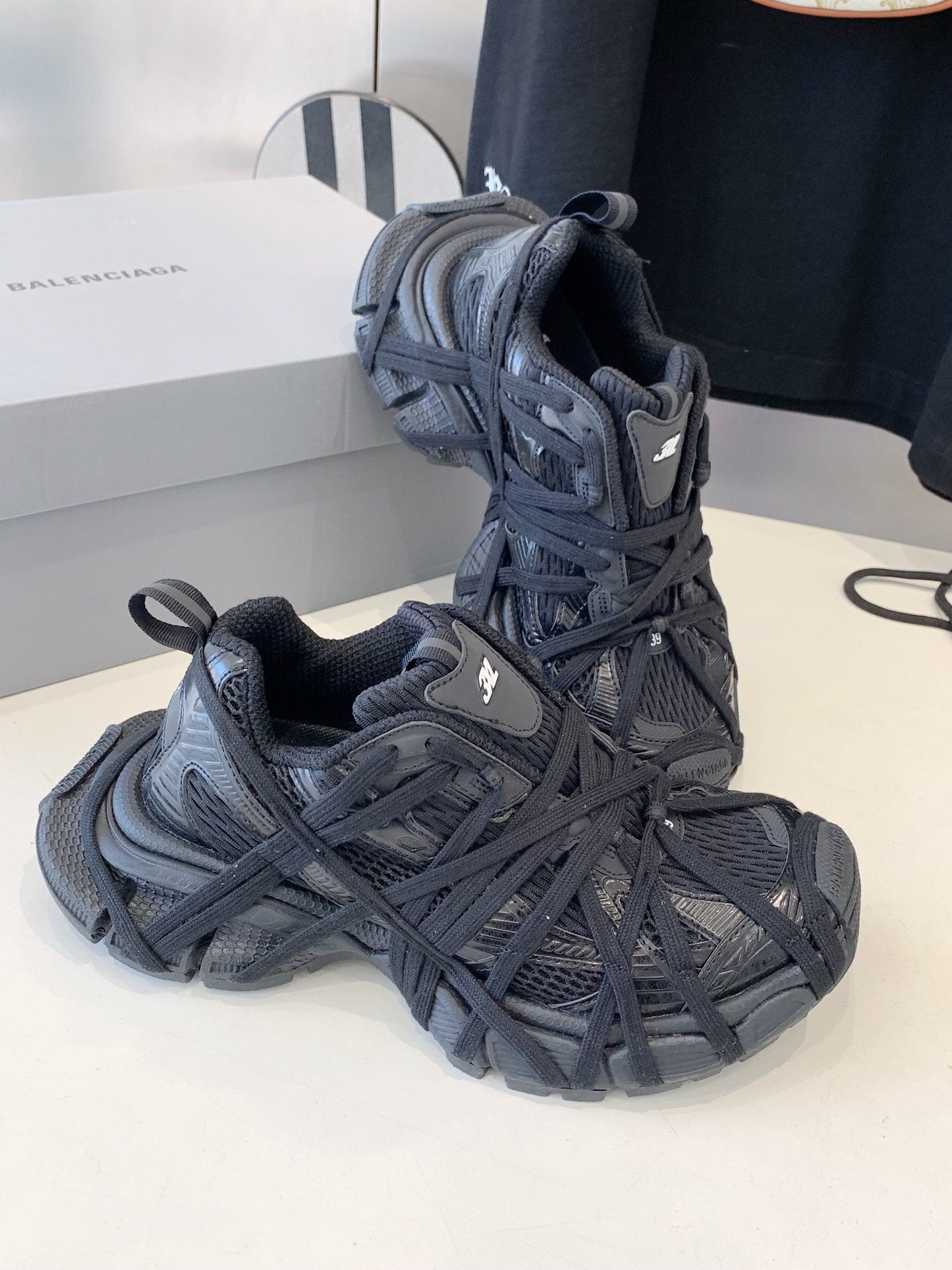 Balanciaga 3XL EXTREME LACE BLACK SNEAKER BLACK