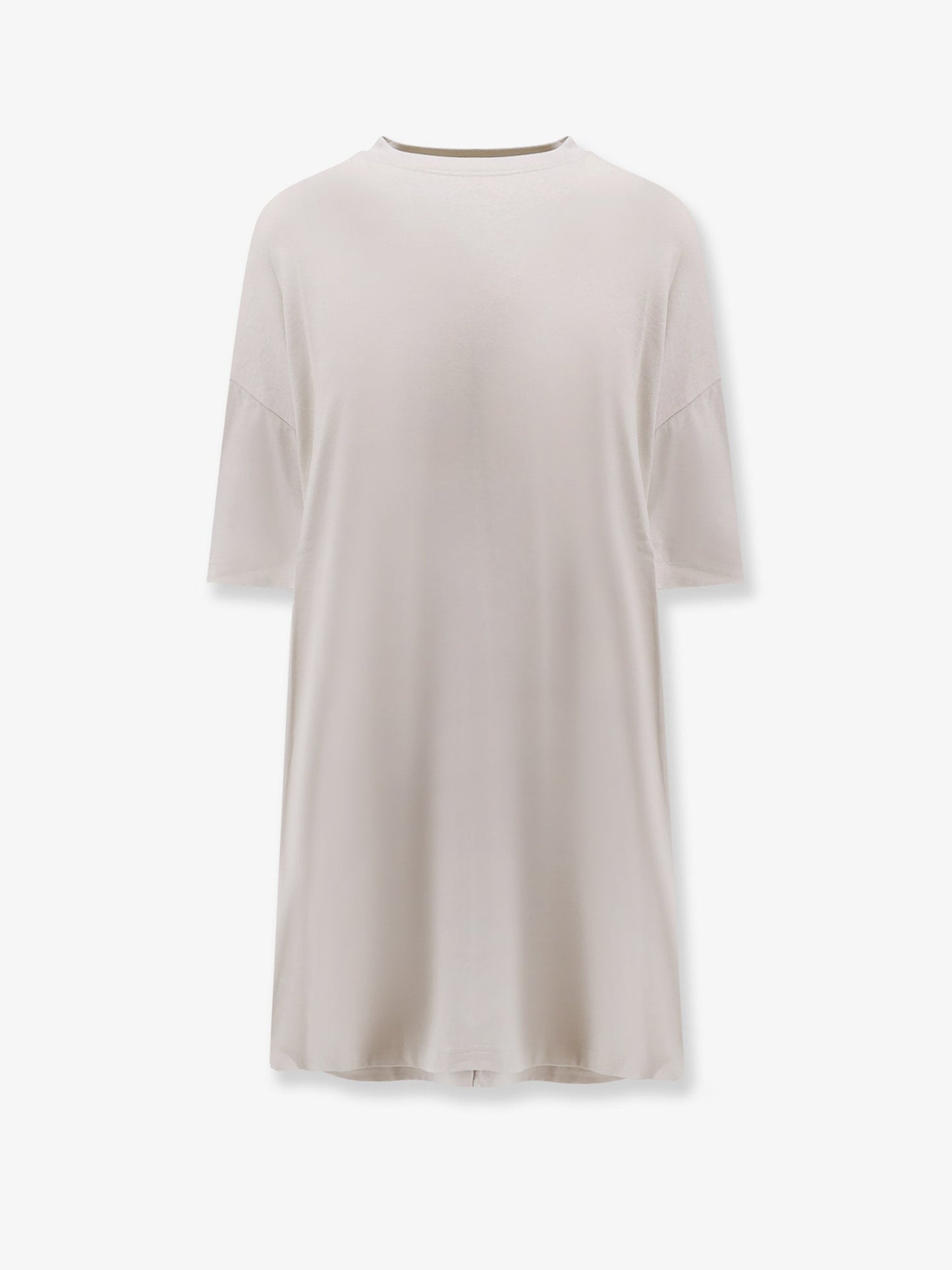 Balenciaga Women Cotton Jersey Semi Fitted Short Dress