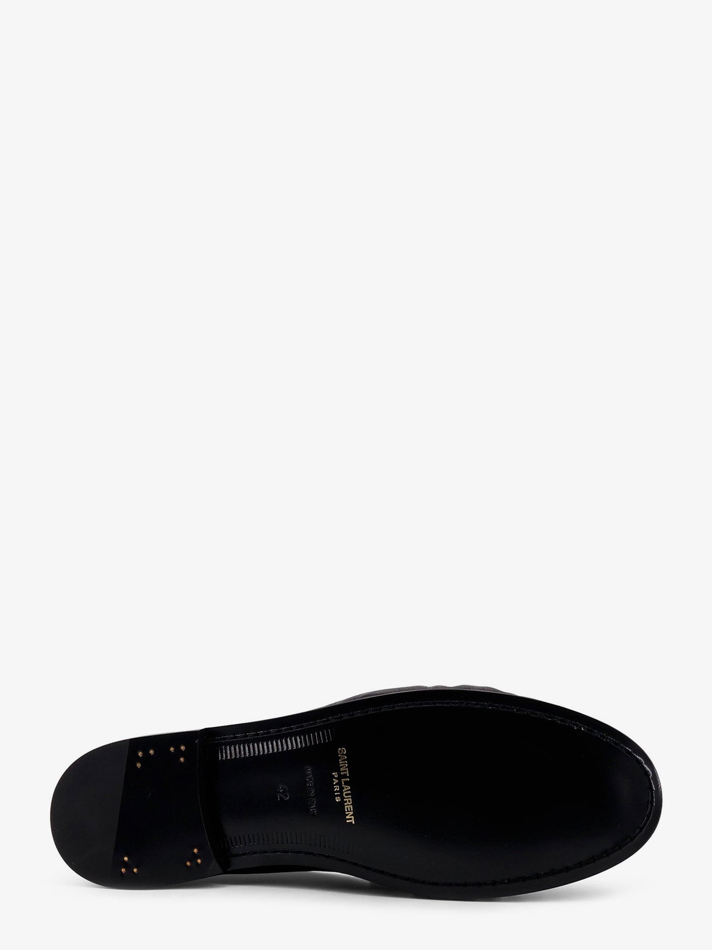 Saint Laurent Men Le Loafer Leather Loafer