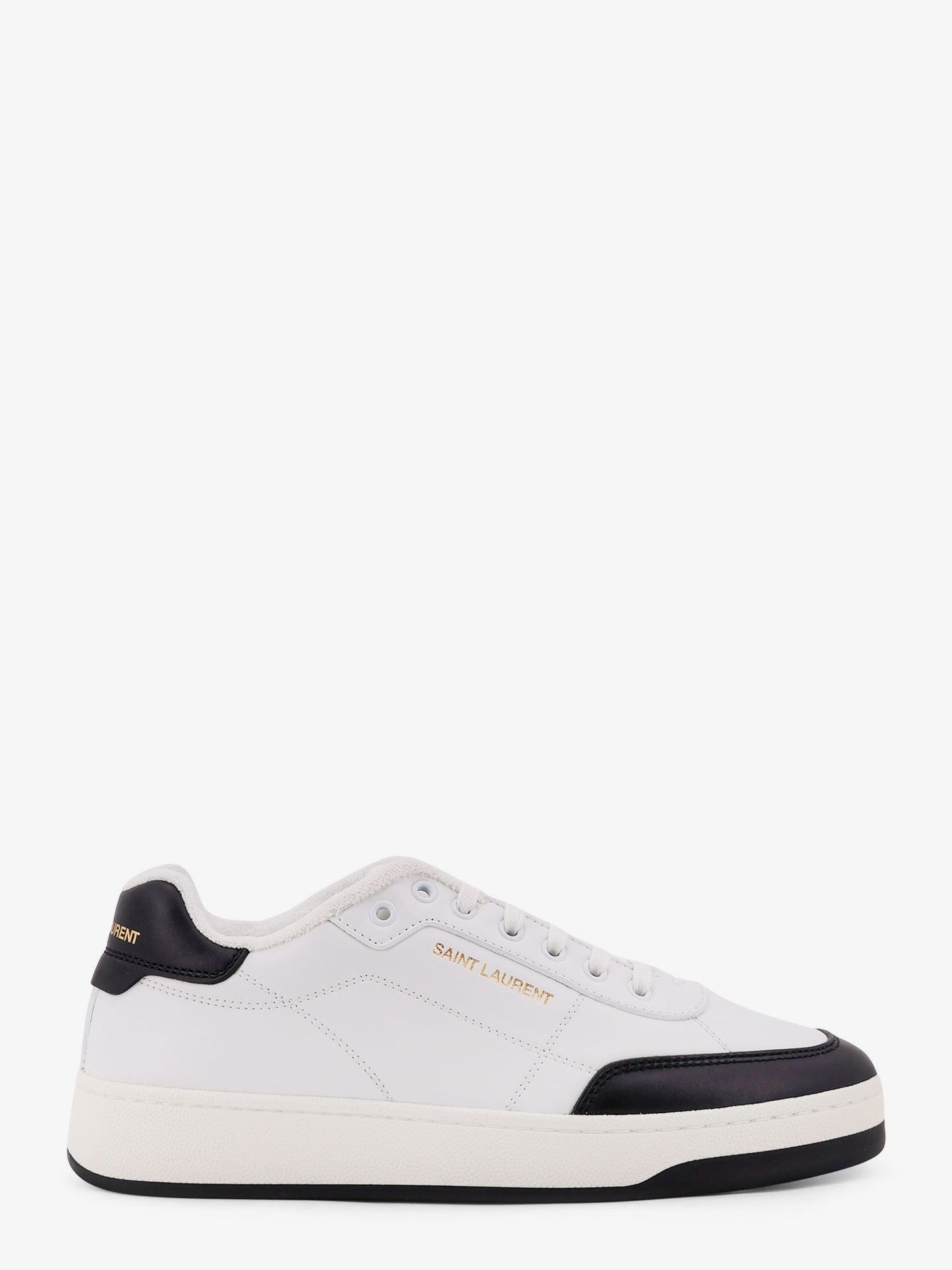 Saint Laurent Men Sl/61 Sn Leather Sneakers
