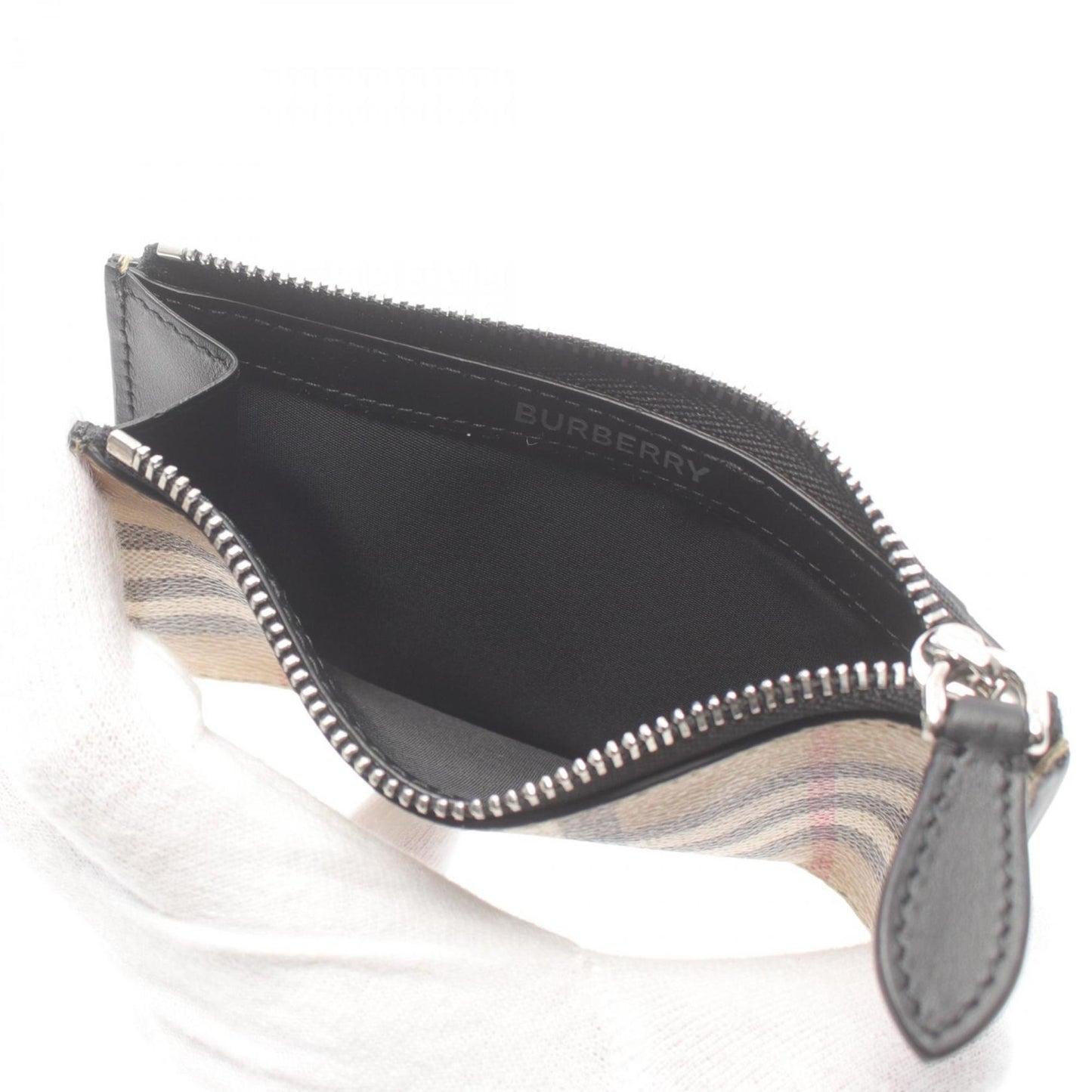 Burberry Coated Canvas Pvc Leather Coin Purse/Coin Case ()