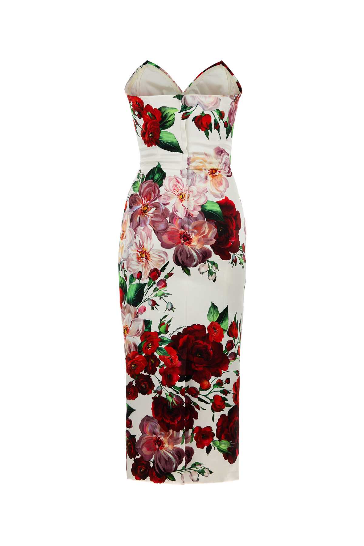 Dolce & Gabbana Women Printed Satin Dress